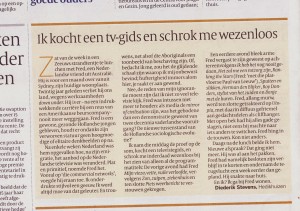 Eten met Fred – Volkskrant august 2014